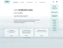 Tablet Screenshot of koeln-hno.de